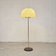 Floor lamp metal and yellow plastic, 1960