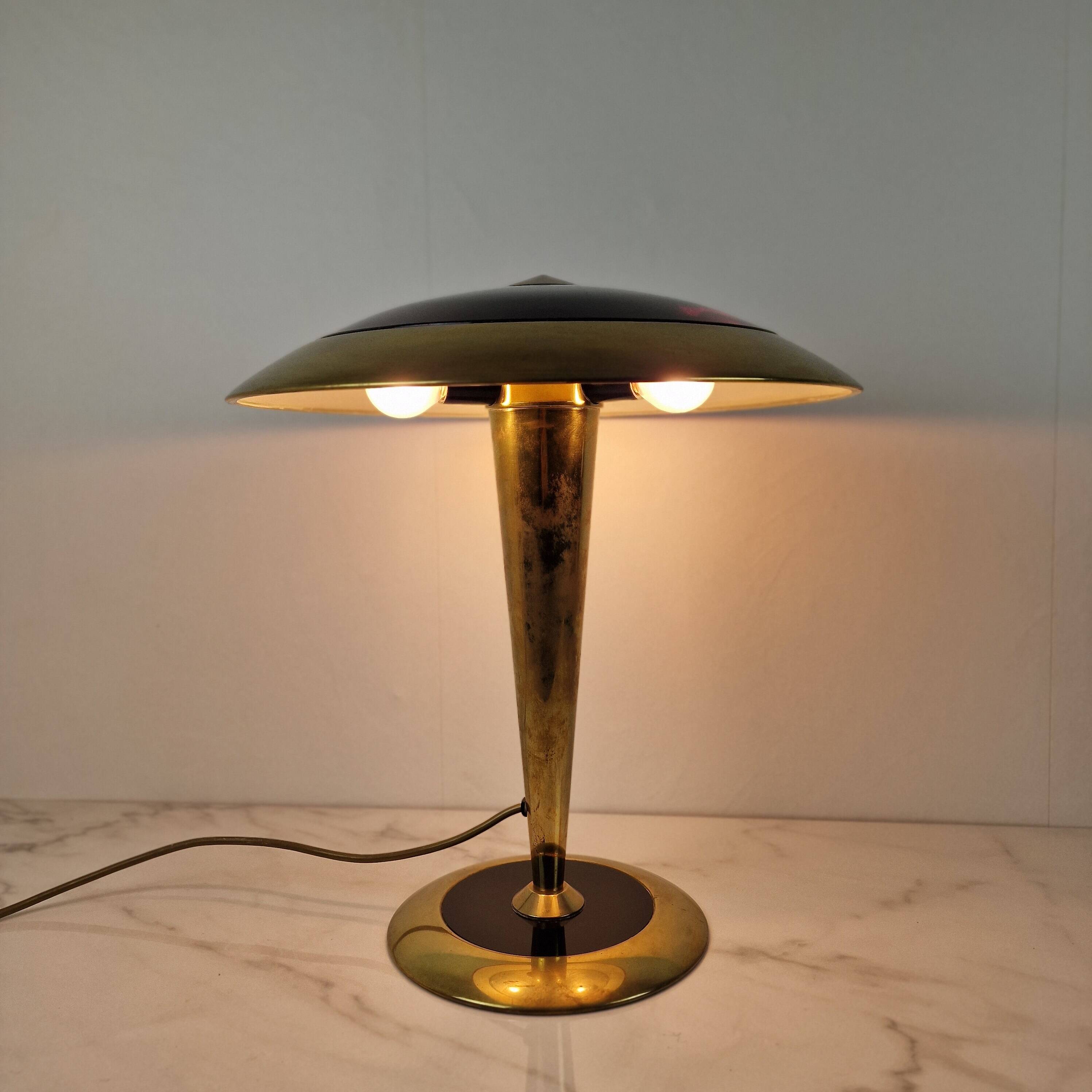 Ecoluce Table Lamp by Oscar Torlasco, Italy, 1970s