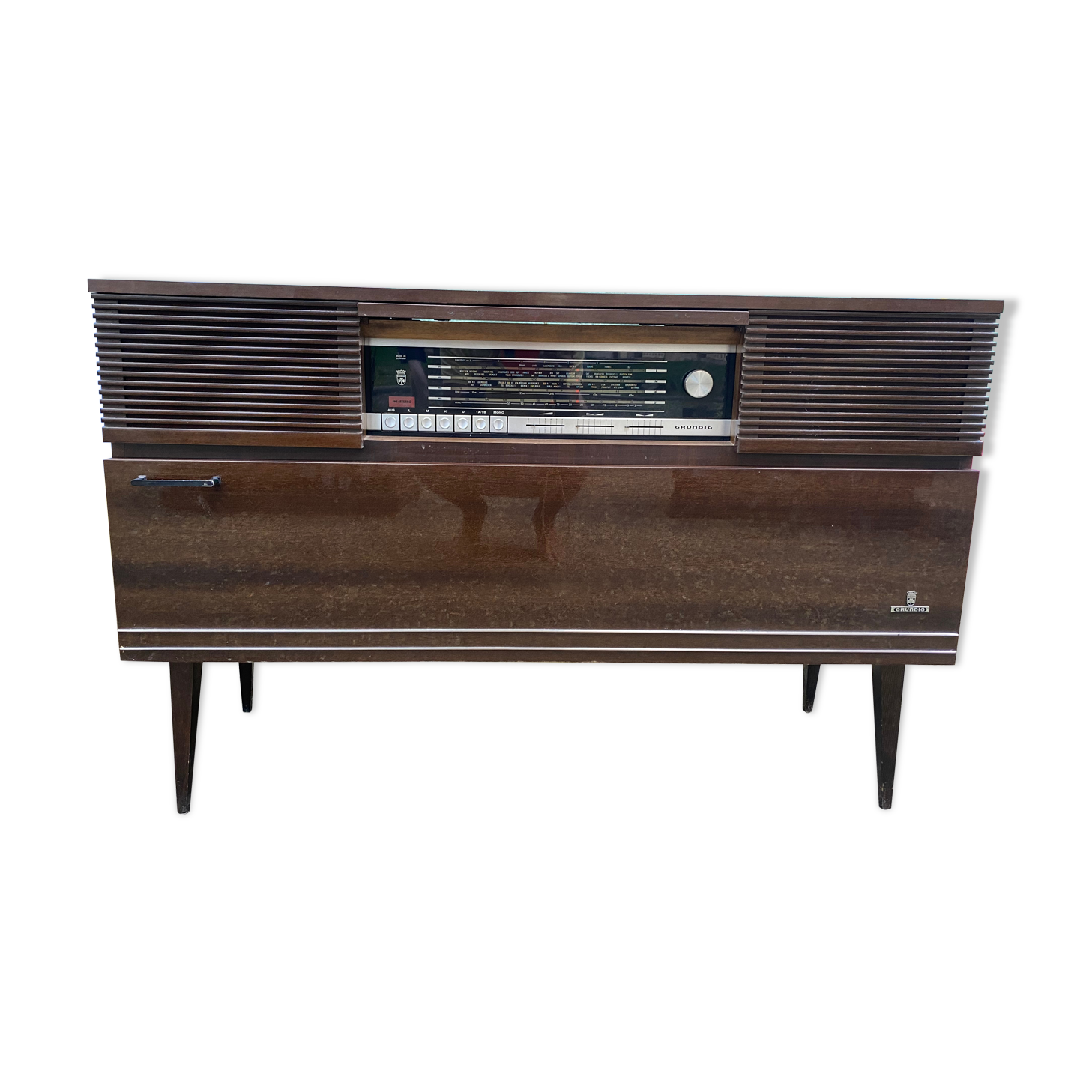 Enfilade Grundig hifi années 70