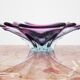 Violet platter, Czech glass, 1970s
