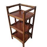 Rattan shelf