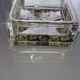 Vintage ashtray / pocket tray lumax – modernist design 12x12 cm