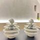 2 Louis Poulsen Snowball pendant lights