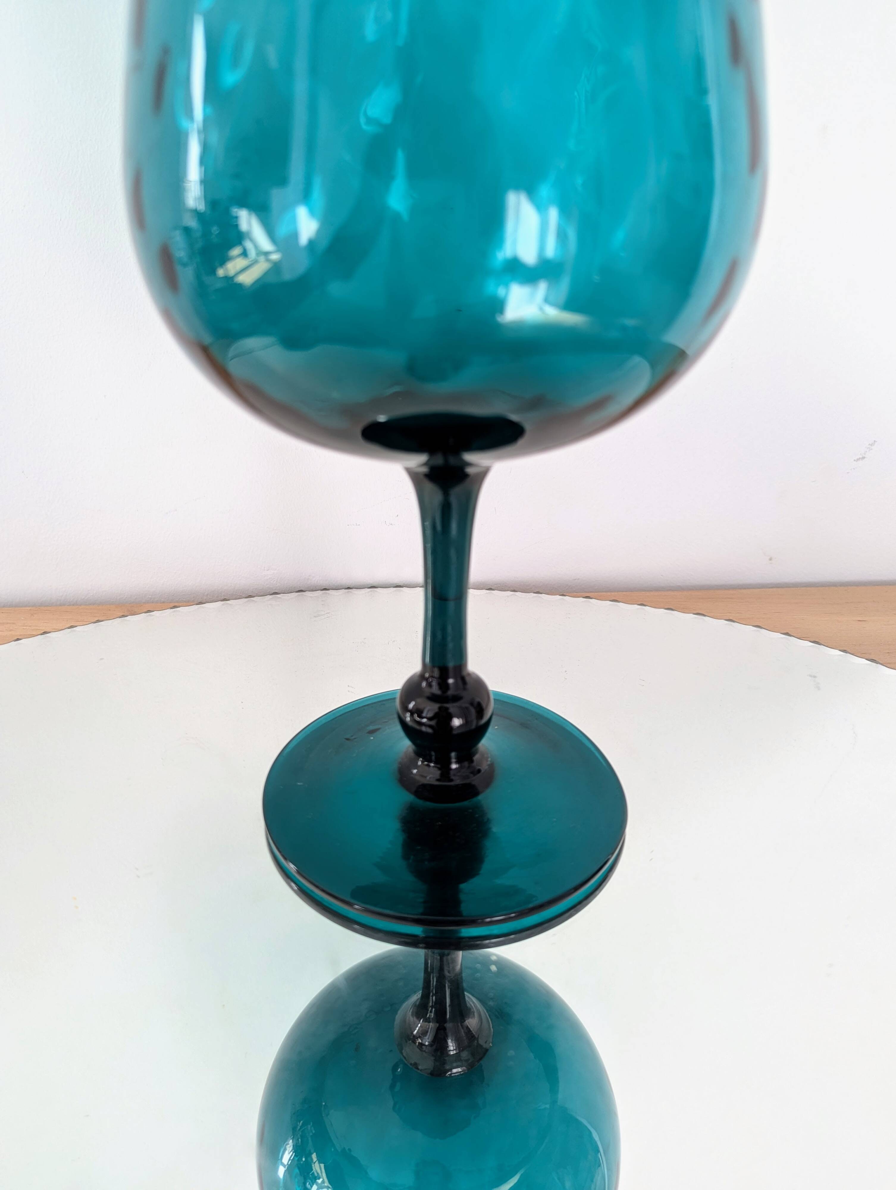 Empoli glass vase