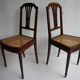 Pair of Louis XVI chairs circa 1870