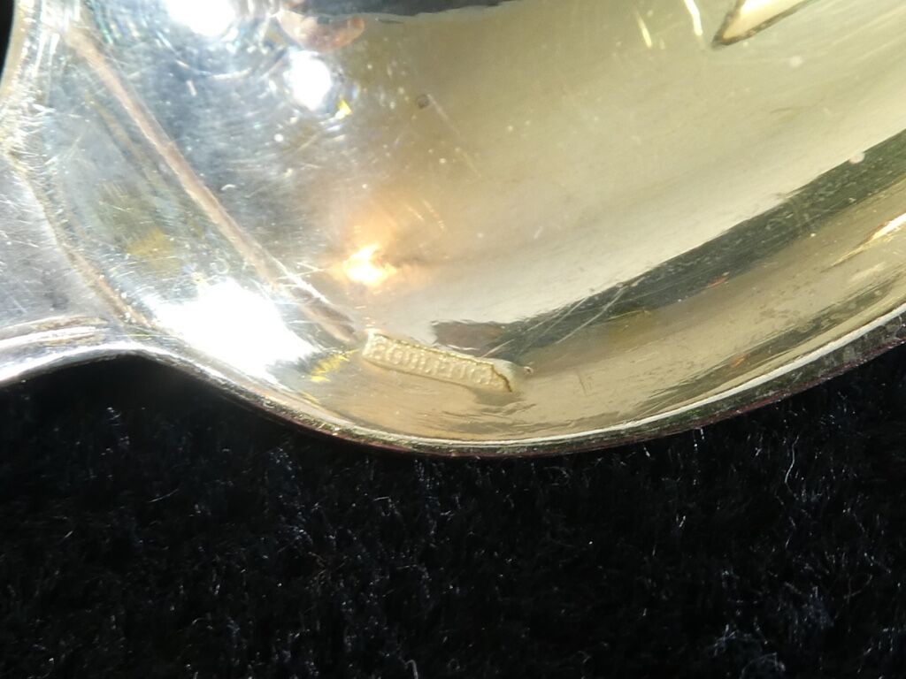 12 spoonfuls a moka boulenger silver metal modele regence berry