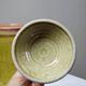 Decorative spice box in vintage two-tone glazed stoneware, handmade and signed.