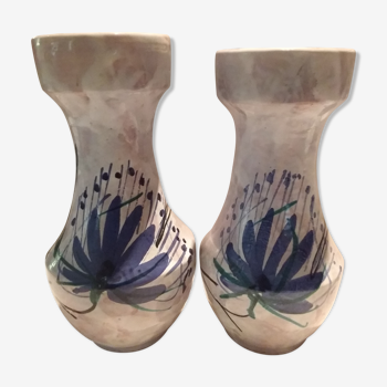 2 Vallauris vases by LeBrescon