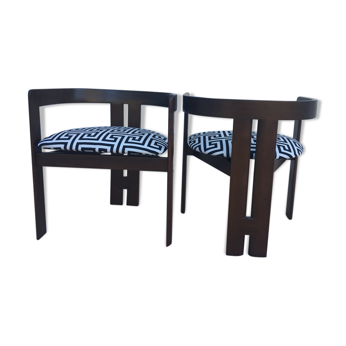 Pair of Chairs Tobia Scarpa model "Pigreco" 1956 for Gavina