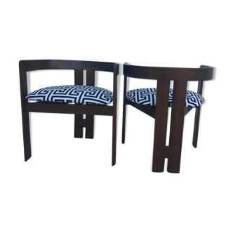 Pair of Chairs Tobia Scarpa model "Pigreco" 1956 for Gavina