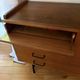 Commode vintage en bois à 8 tiroirs, esprit scandinave