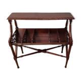 Console mahogany library early 20th century