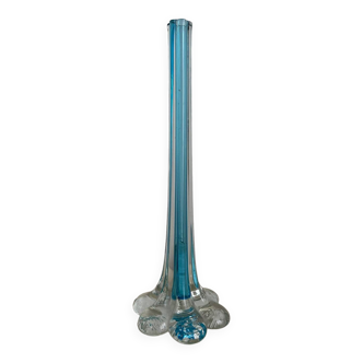 Vase soliflore bleu turquoise