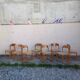 Baumann sleigh chairs, set of 8