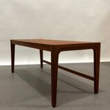 Large Scandinavian teak coffee table