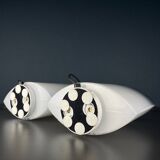 Idra table lamps in Murano glass by Rosanna Toso for Leucos, Italy, 1980s, set of 2