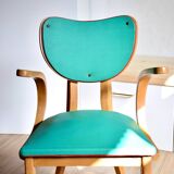 Chaise fauteuil bridge années 50