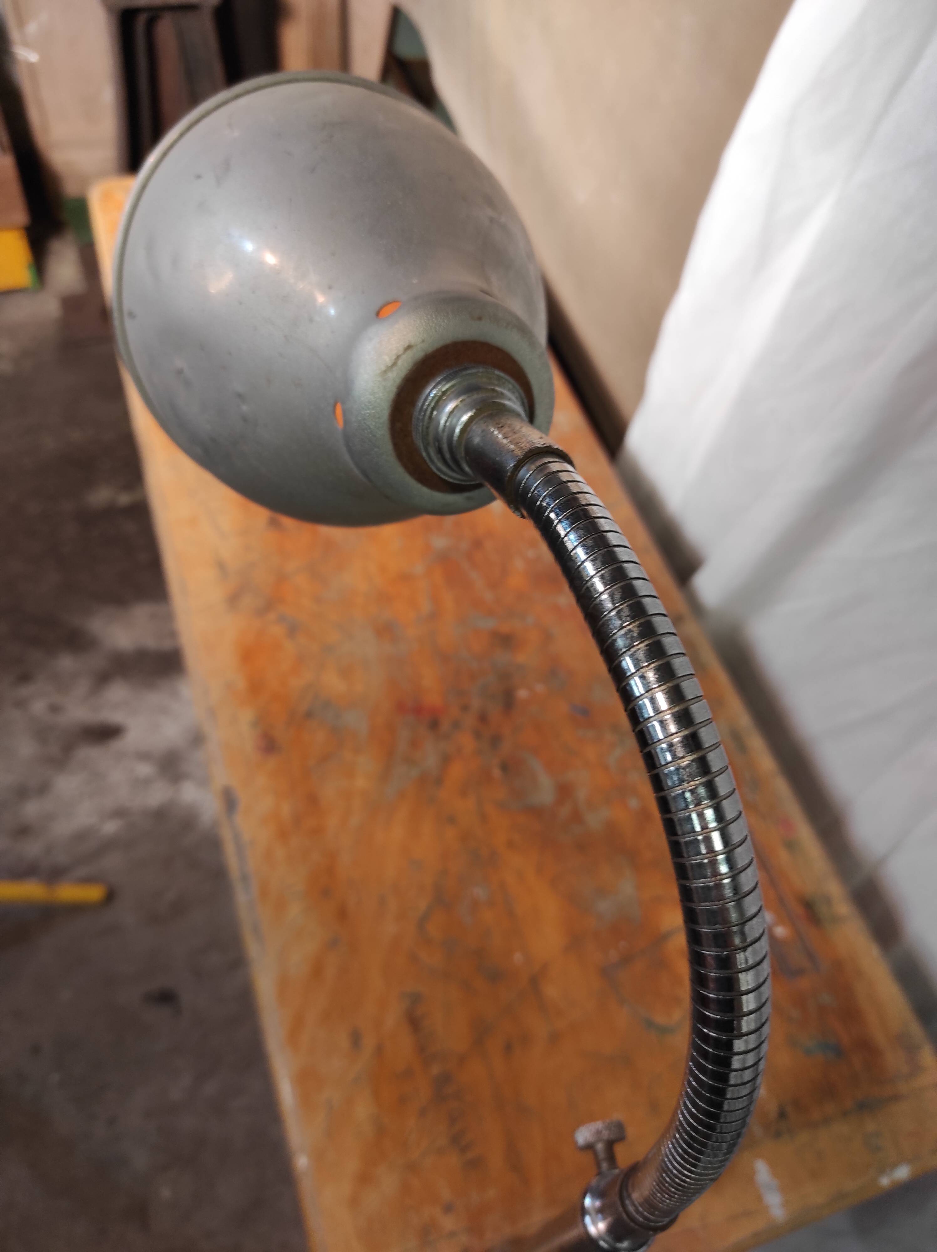 Workshop lamp ki-e-klair Alphonse Pinoit 1950