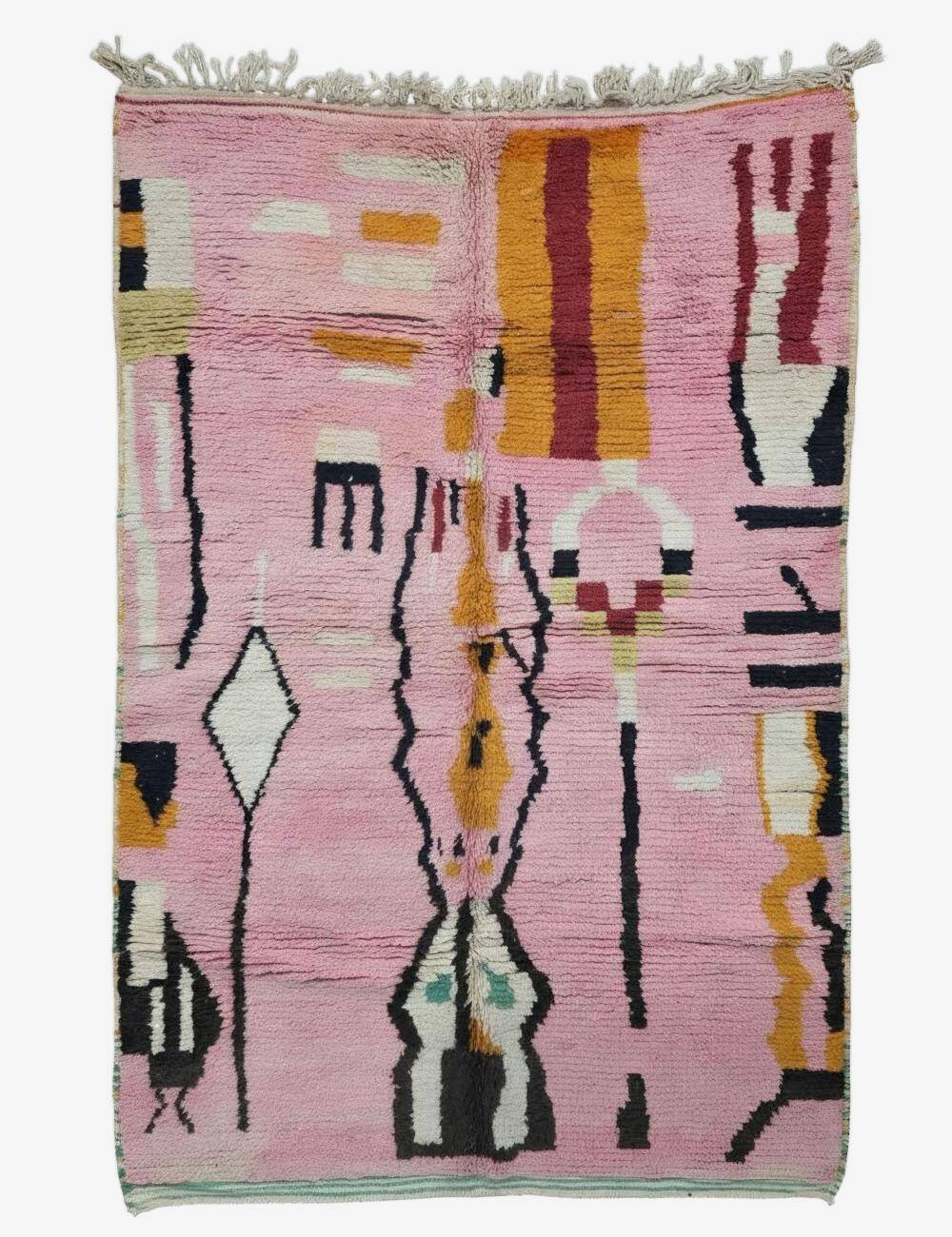Berber Pink Rug - 290 x 200 cm