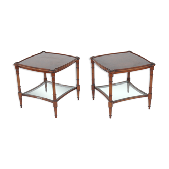 Paire de tables basses