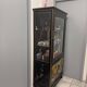 Large Asian Showcase in Black and Gold Lacquer - Display Cabinet