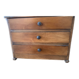 Cherry student work chest of drawers