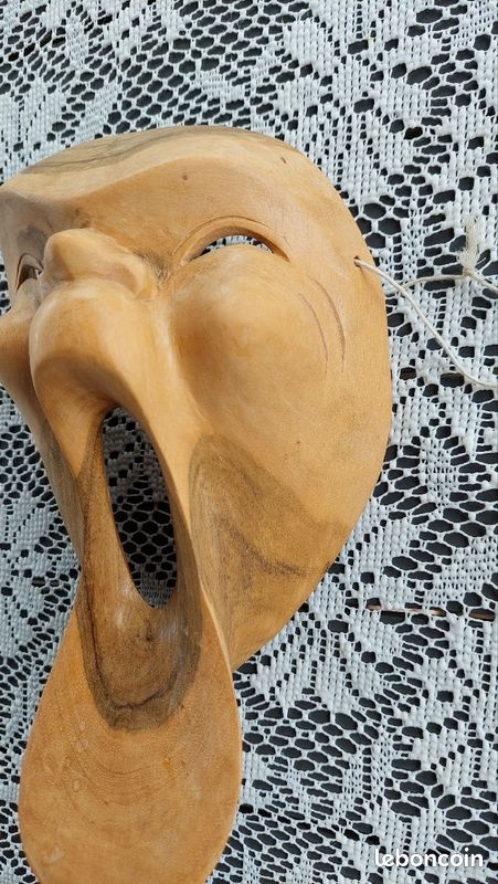 Japanese theater mask
