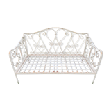 Wrought iron bench