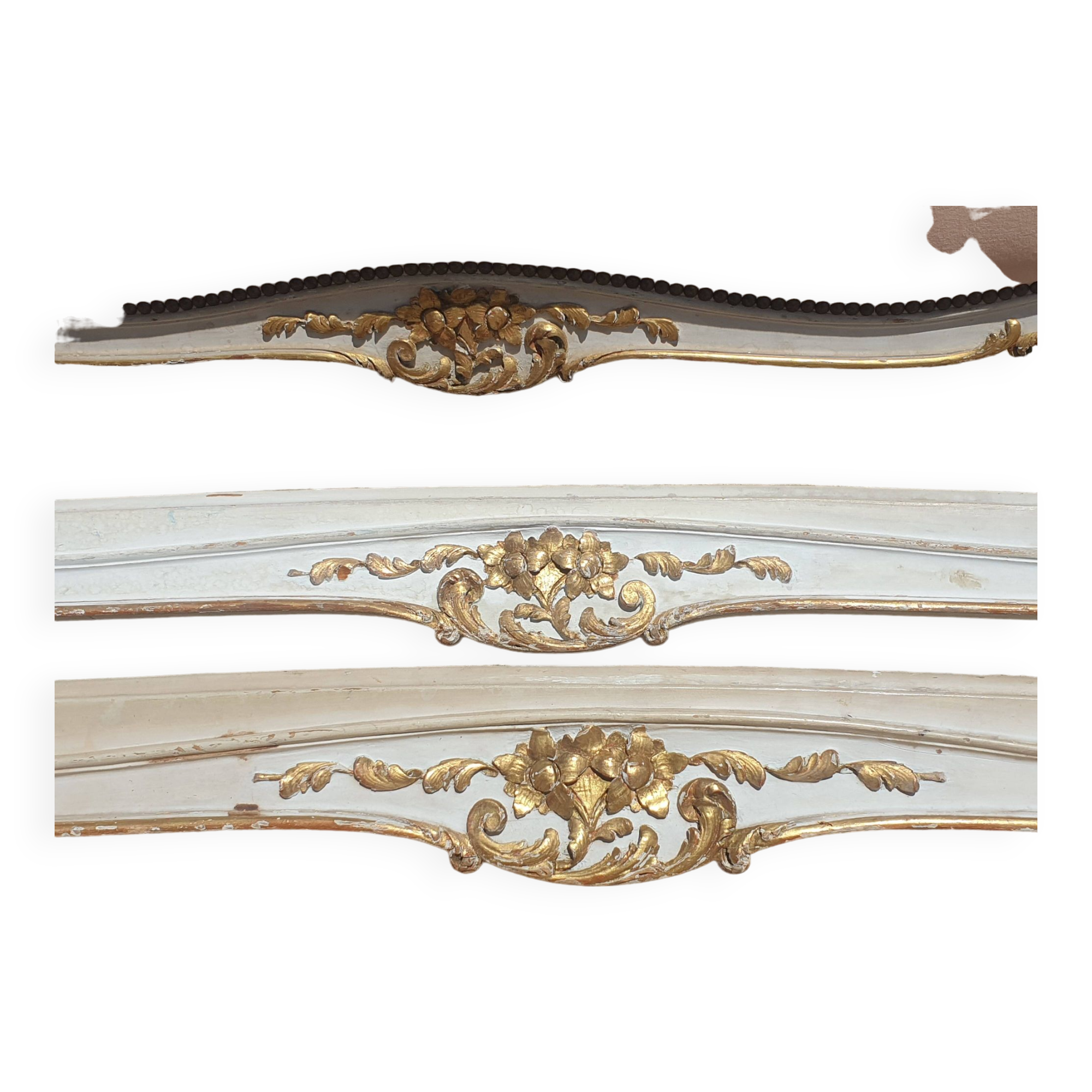 Louis XV half-basket bed