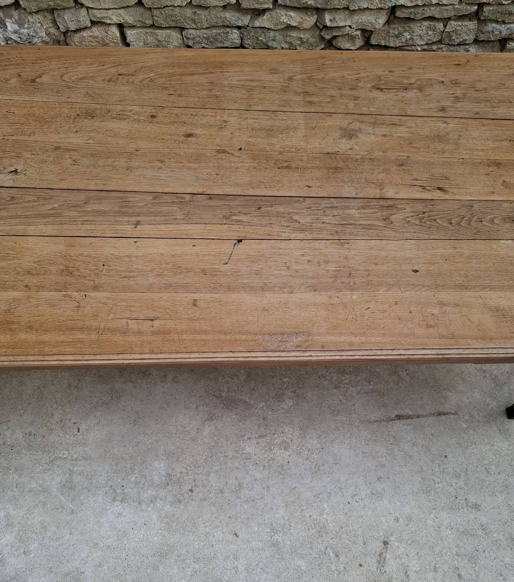 Oak farmhouse table 199cm x 89cm
