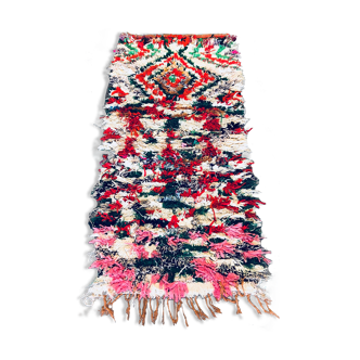 Vintage handmade Azilal rug 80x160 cm