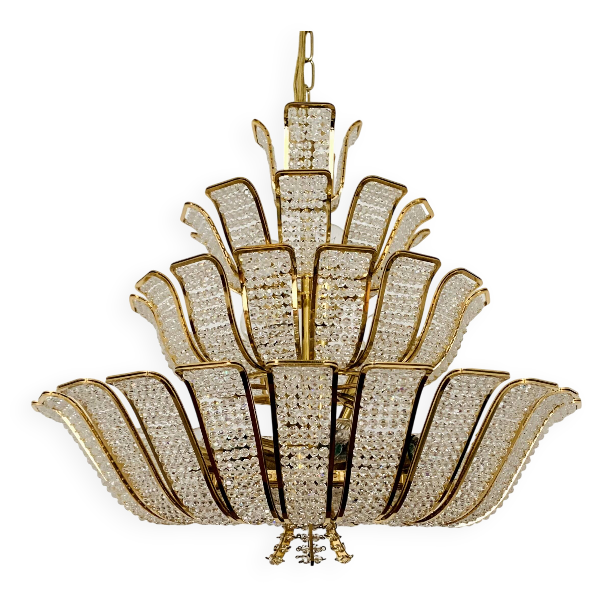 Lustre en cristal de Palwa