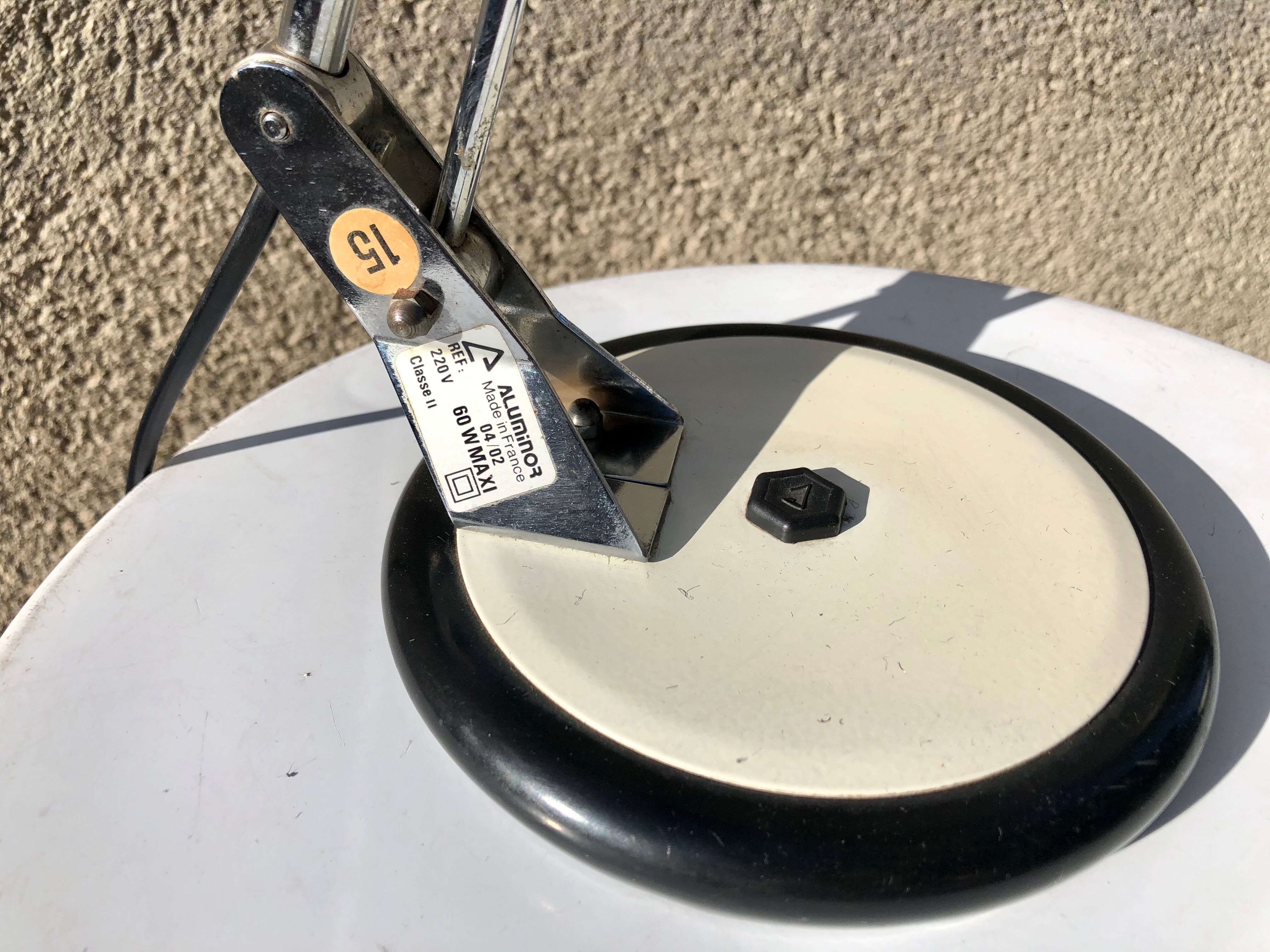 Aluminor 70s articulated desk lamp