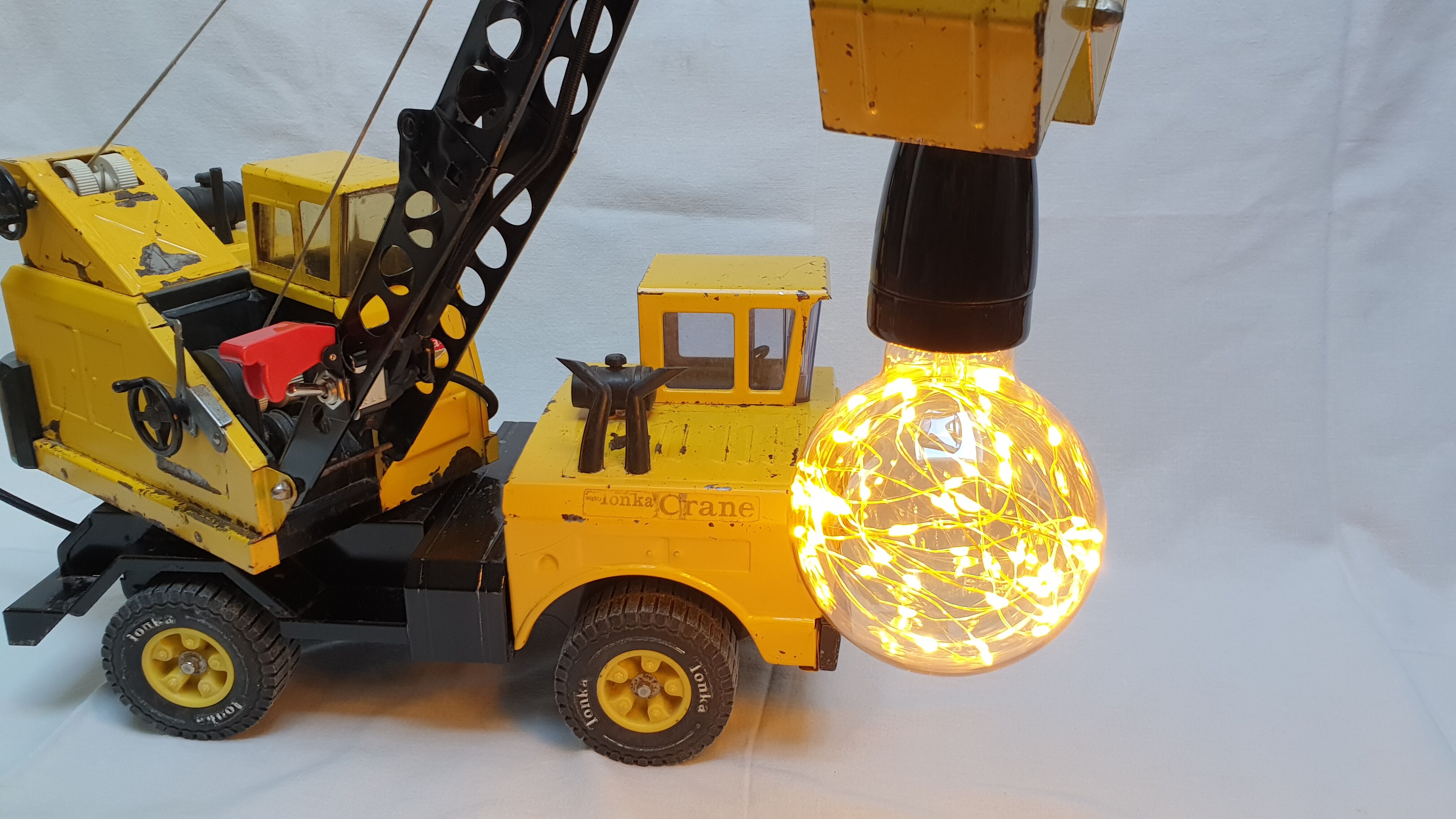 Crane lamp Tonka toys 70s