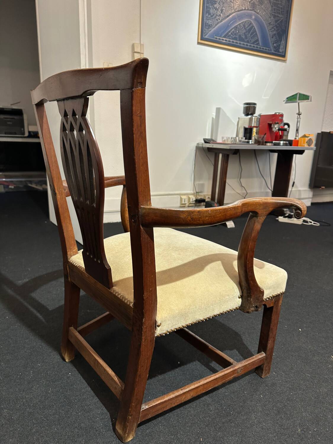 English dining chairs – Carver chairs – Hepplewhite style