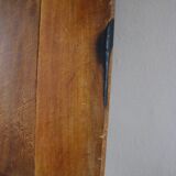 Wooden board metal handles