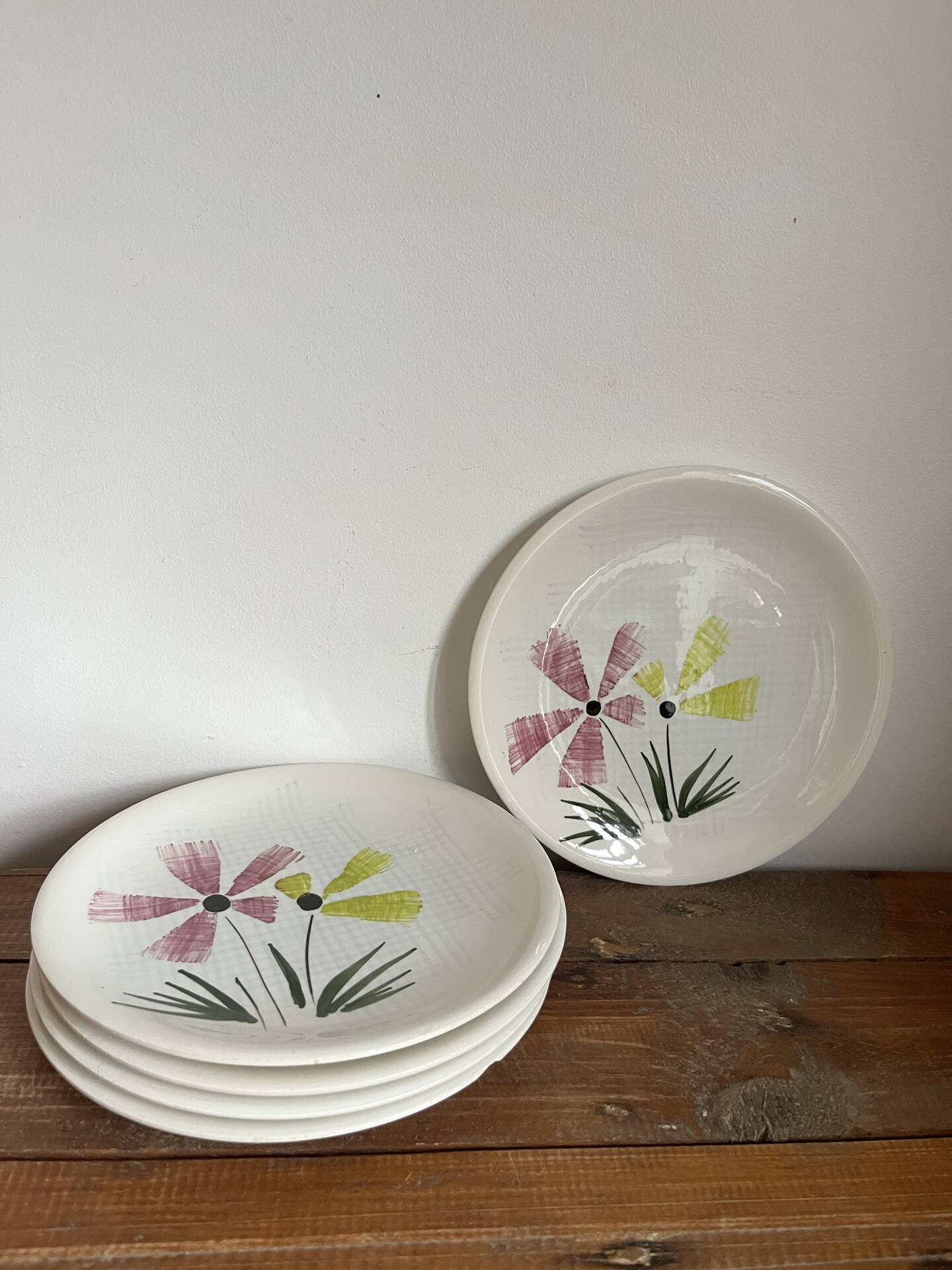 5 dessert plates