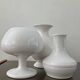 Trio de vases vintage en céramique années 60-70
