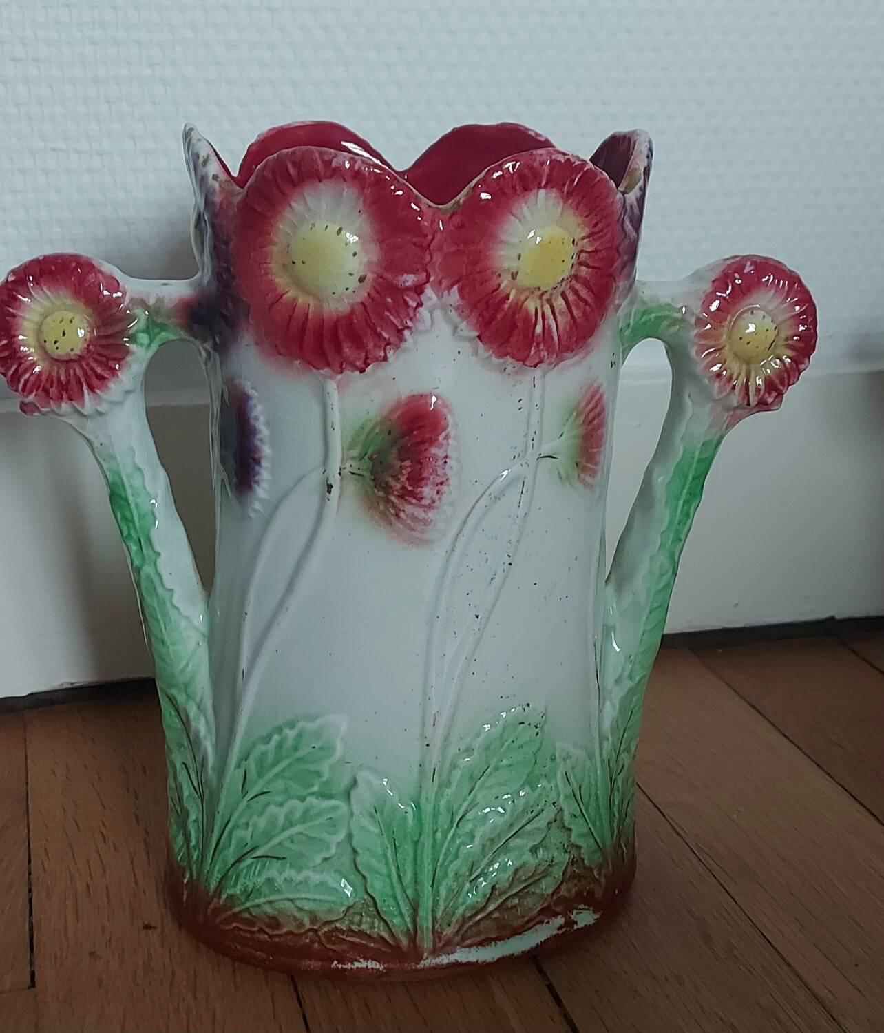 Flower slip fireplace set