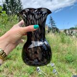 Blown glass vase