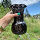 Blown glass vase