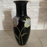 Black vase