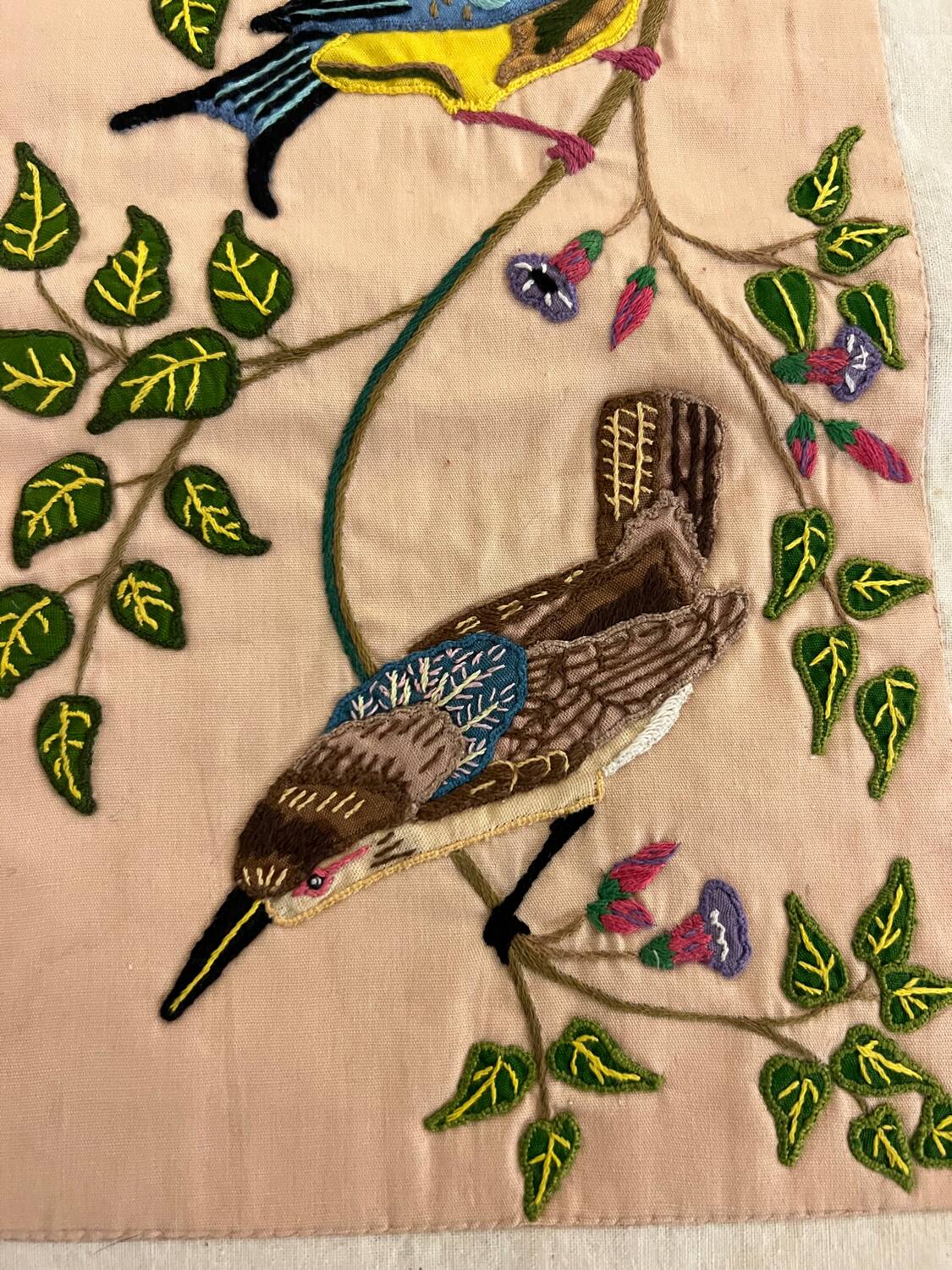 Vintage patchwork au fils d'indra 1970