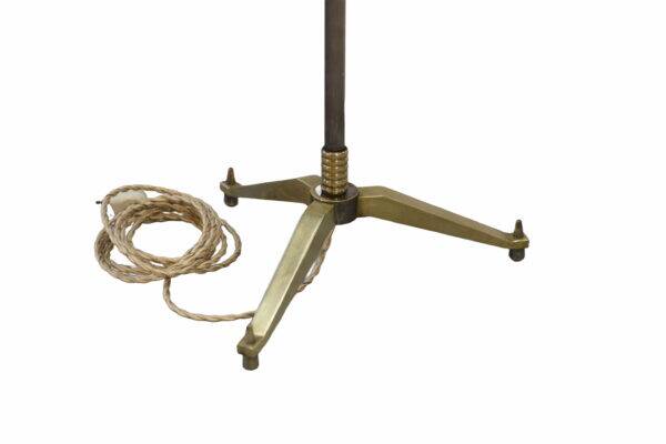 Neoclassical floor lamp by Henri Petitot for the Petitot workshop Paris France 1930s