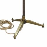 Neoclassical floor lamp by Henri Petitot for the Petitot workshop Paris France 1930s