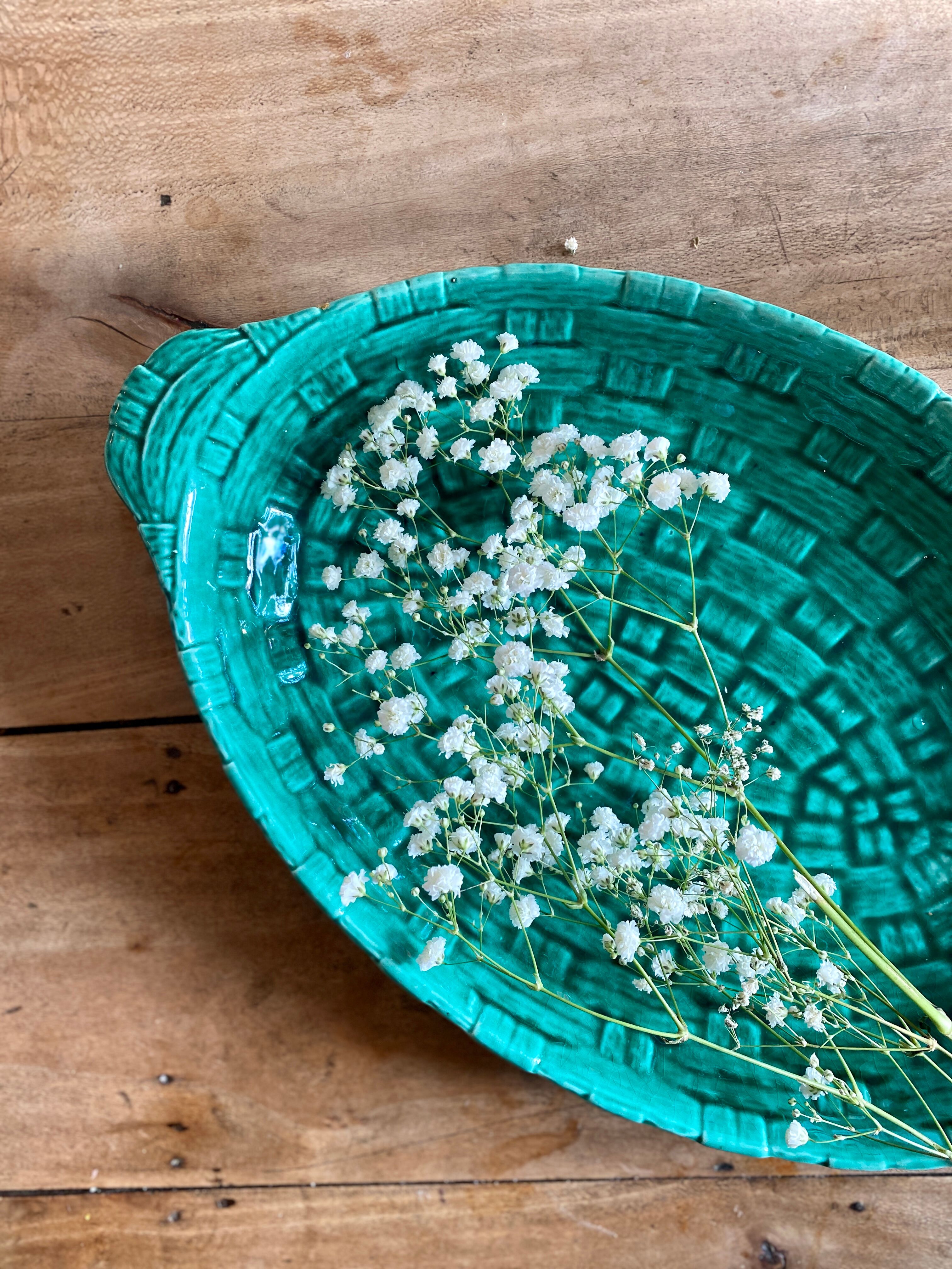 Vintage ceramic dish Digoin