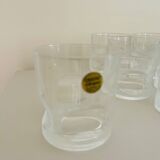 Verres cristal d’arques vintage