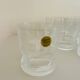 Vintage Arques crystal glasses