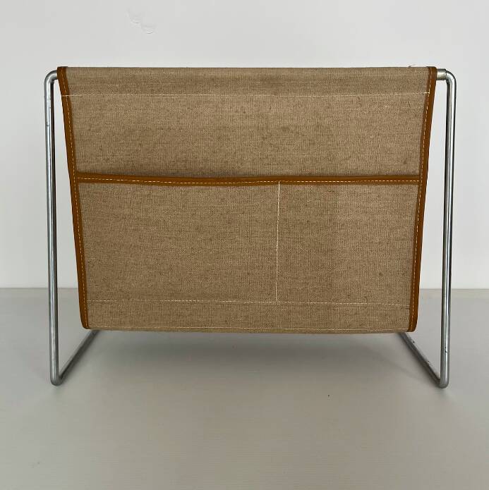 Vintage Verner Panton magazine rack for Fritz Hansen