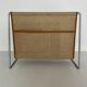 Vintage Verner Panton magazine rack for Fritz Hansen